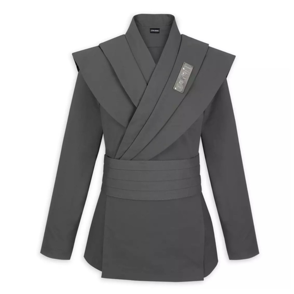 Disney Star Wars Galaxy's Edge Starcruiser Jedi Formal Grey Tunic Cosplay, L,NWT